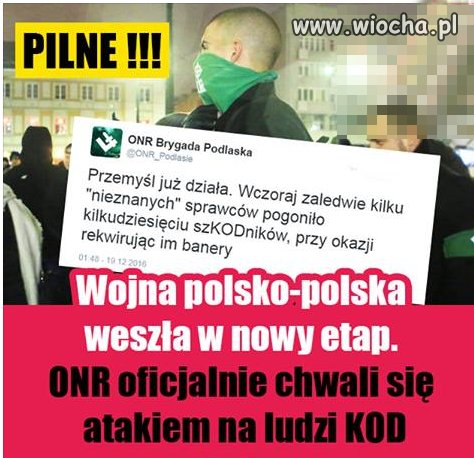 No to do wojny domowej