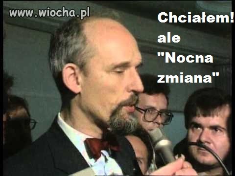 "Ja zacząłem, ale jak zwykle Oni skończyli"