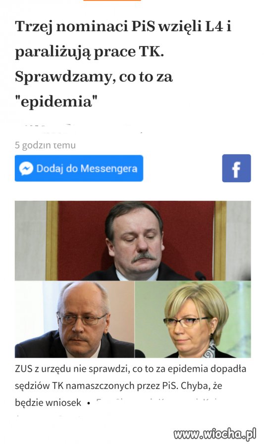 W każdej firmie za lewe L4 wyleciał byś z roboty 