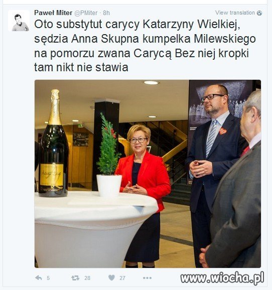 Dziennikarz ujawnia kim jest Cesarzowa