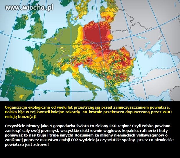 Jedyne co w powietrzu jest trujące to...