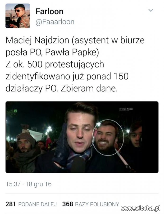 Spontaniczna demonstracja hahaha
