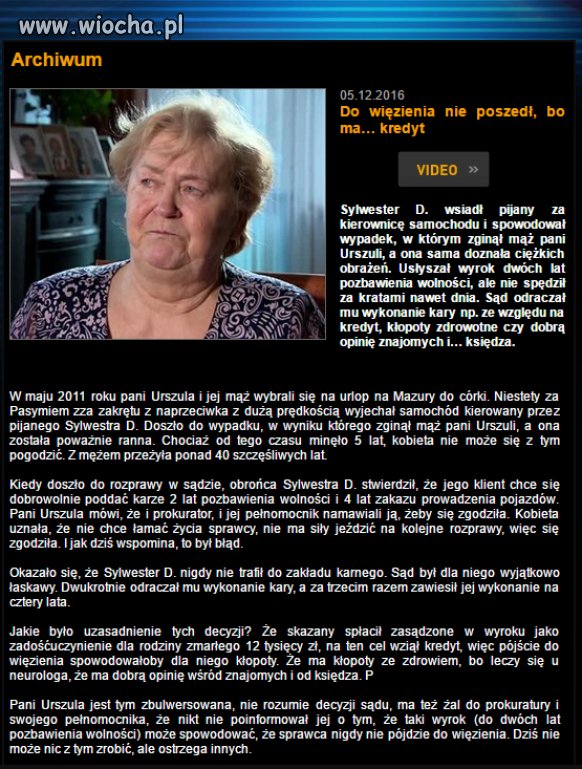 Takie mamy sądy niestety