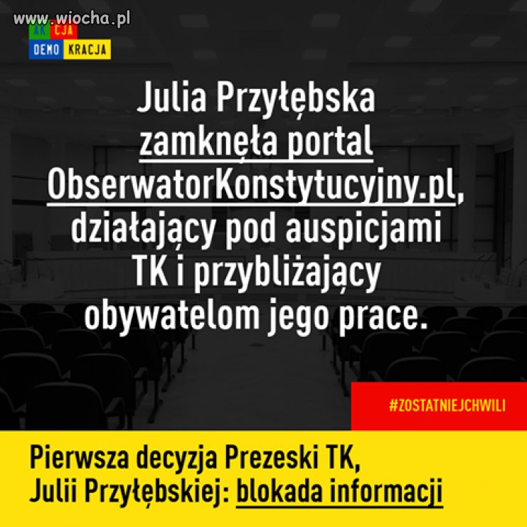 Tak wygląda wyciągniecie ręki do zgody...