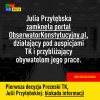 Tak wygląda wyciągniecie ręki do zgody...