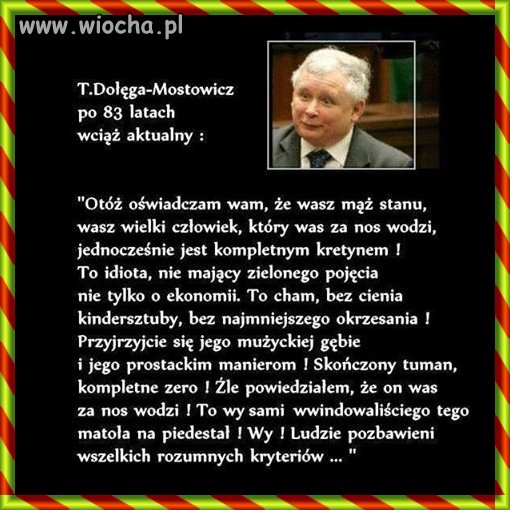 Jakże aktualne