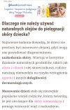 Naturalne olejki DLA dzieci sa zle...
