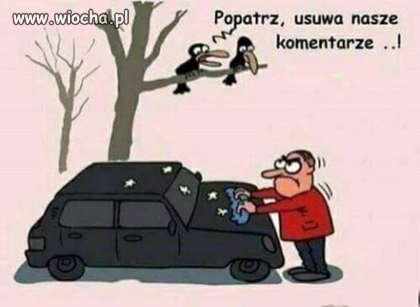 Usuwa komentarze