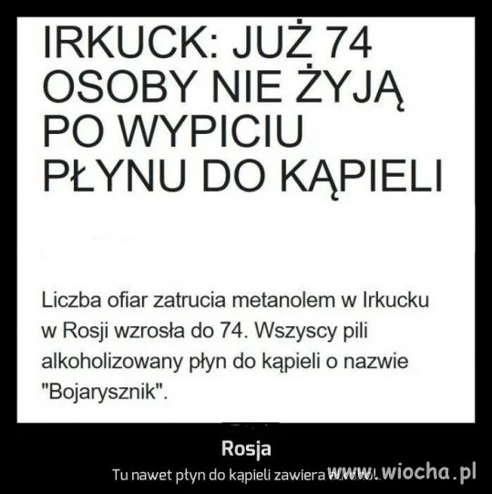 W Rosji wszystko jest możliwe.
