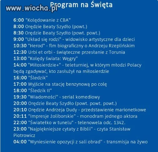 Program tv
