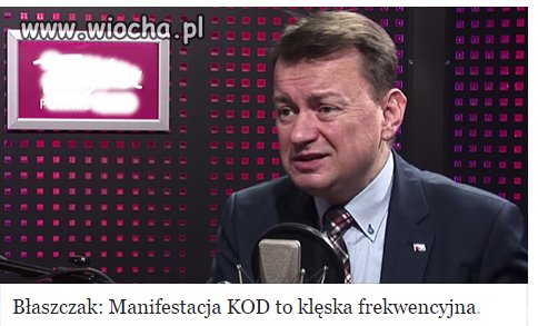 Najpierw Błaszczak