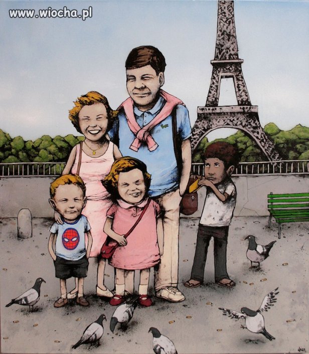 Francja - Paryż dzisiaj.