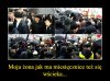 A ta ciotka nie ma miesiączki ale ma miesięcznicę