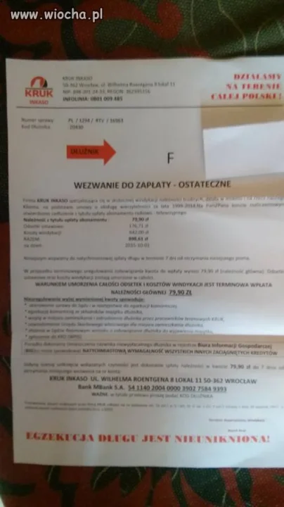 Uwaga na oszustów 