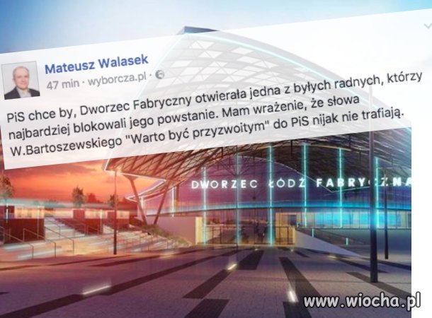 'Warto być przyzwoitym' do PiS nie trafia
