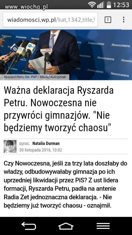 4 letnie gimnazjum dało efekt