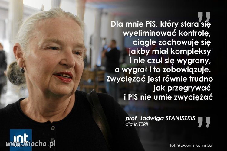 Profesor przejrzała PiS 