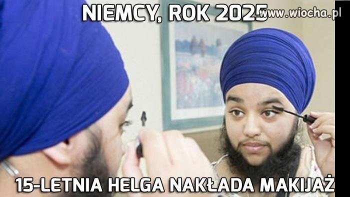 Typowa Niemka za kilka lat