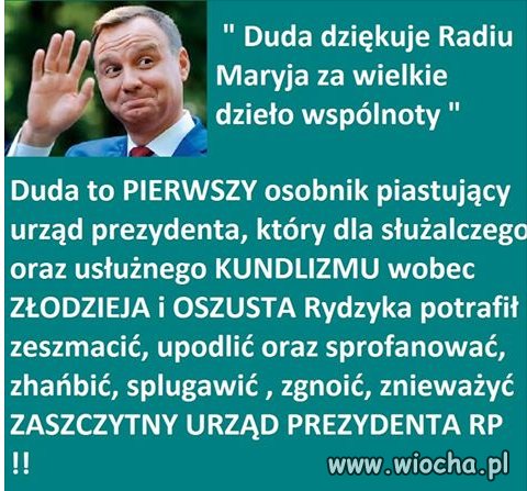 To jest taki prezydent co by wlazł Leninowi