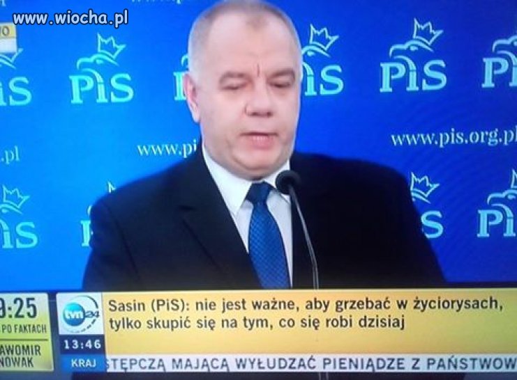 Piękny pokaz hipokryzji 