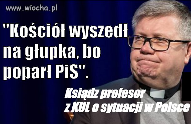 Ksiądz profesor z KUL o sytuacji w Polsce