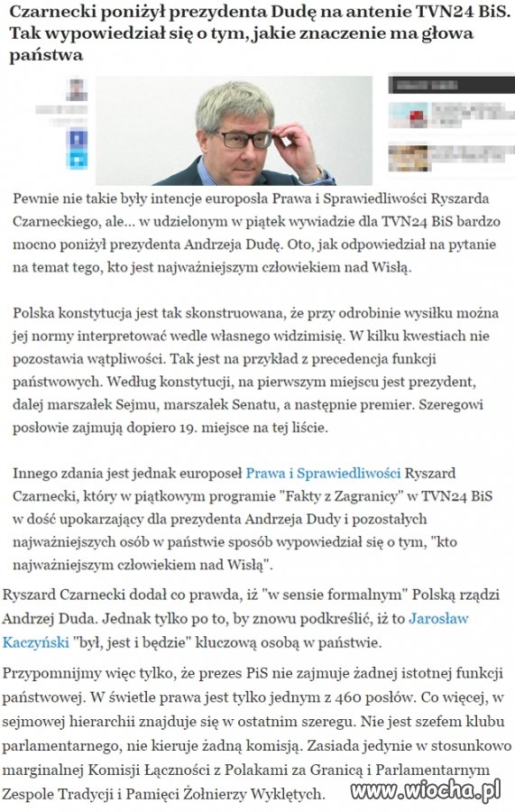 Miało być bez polityki ale jak tu nie wstawić gdy 