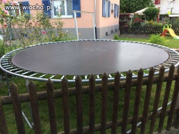 Idealne miejsce na trampolinę
