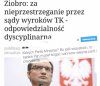 Ziobro będzie ścigał członków własnej partii?