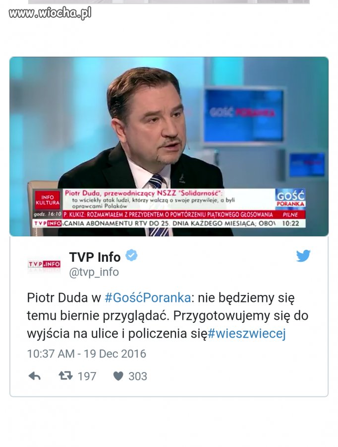 O! Pan przewodniczący się odnalazł