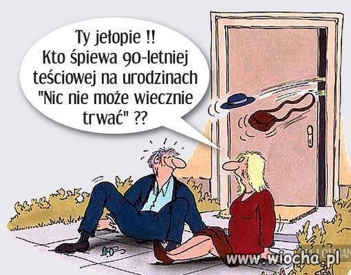 Trochę przesadził z życzeniami.