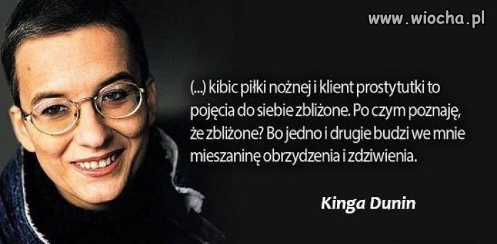 Mądrości feministki. Ale weź im coś zarzuć