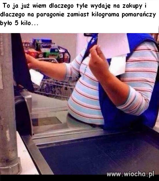 Już wiem dlaczego zamiast kilograma
