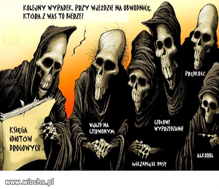 Śmierć na drodze