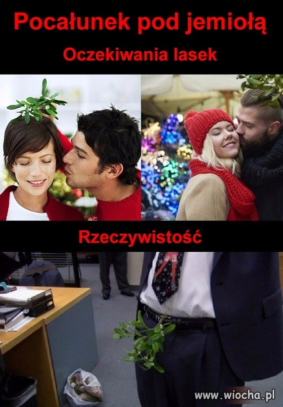 Pocałunek pod jemiołą