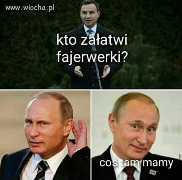Z cyklu sylwester u Dudy 