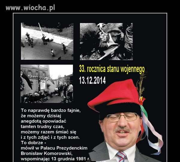 Dla przypomnienia.Wypowiedź z przed 2 lat.