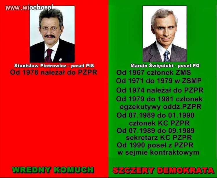 Poseł PiS wredny komuch .