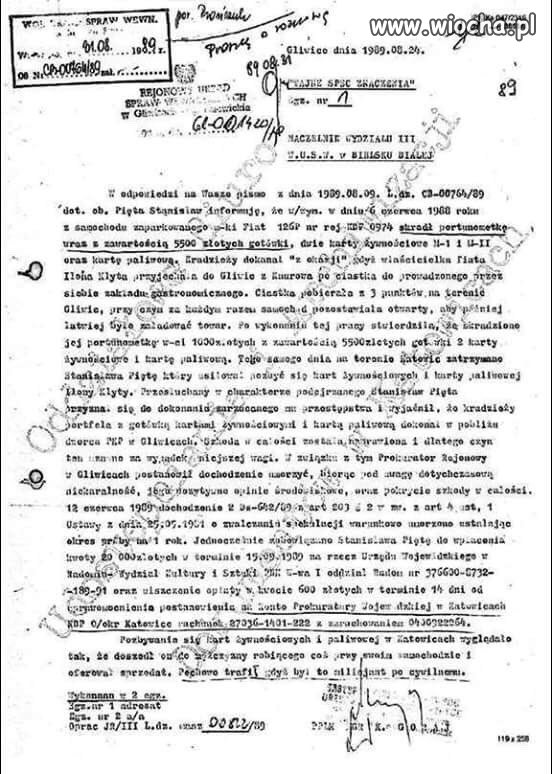 Najpierw okradał samochody,później kradł