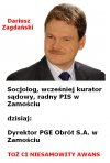 Zapracował na stanowisko.