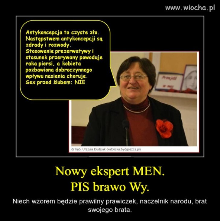 Sekspertka z PiS. Zapewne nikt nie ma większego 