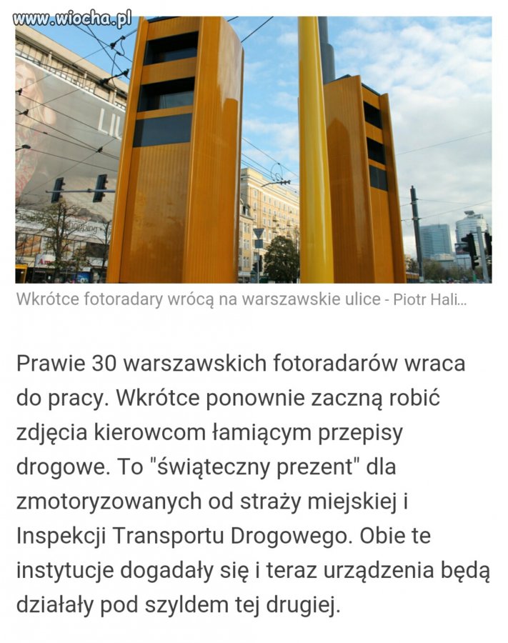 Świąteczny prezent od władzy dla głupiego ludu