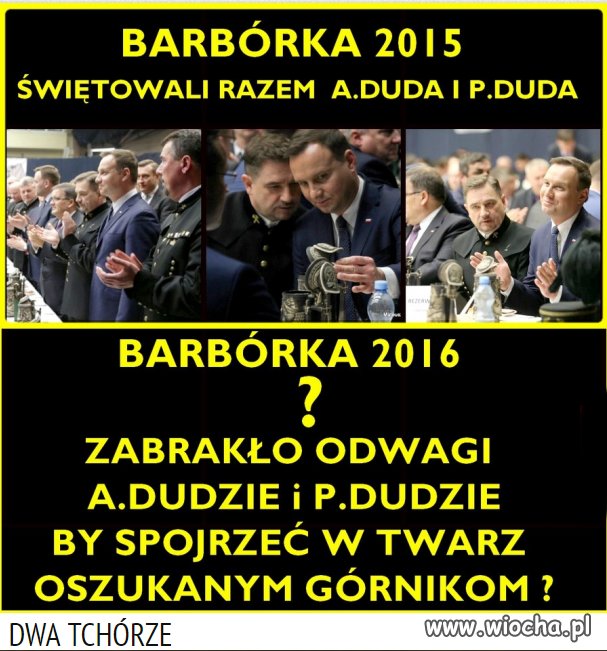 Jeśli się przyjmie,że każdej kopalni pracuje tylko