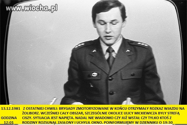 DTV 13 grudnia 1981