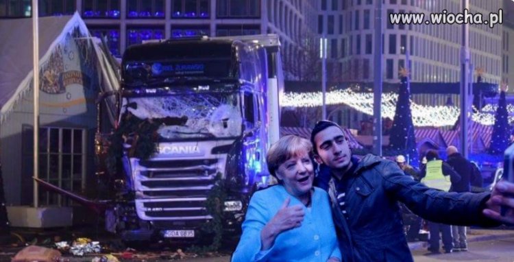 Selfiki z Angelą, każdy nowoczesny  