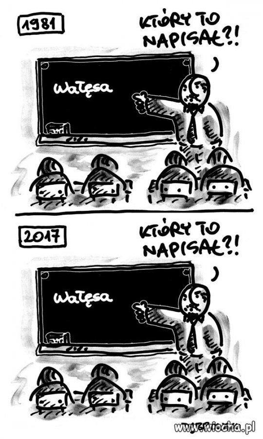 Historia lubi sie powtarzać 