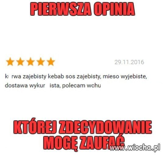 Opinia której można zaufać 