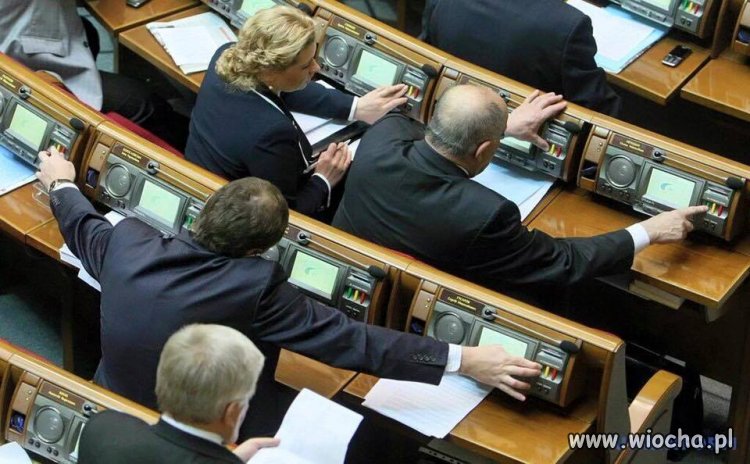 Głosowanie w naszym sejmie...