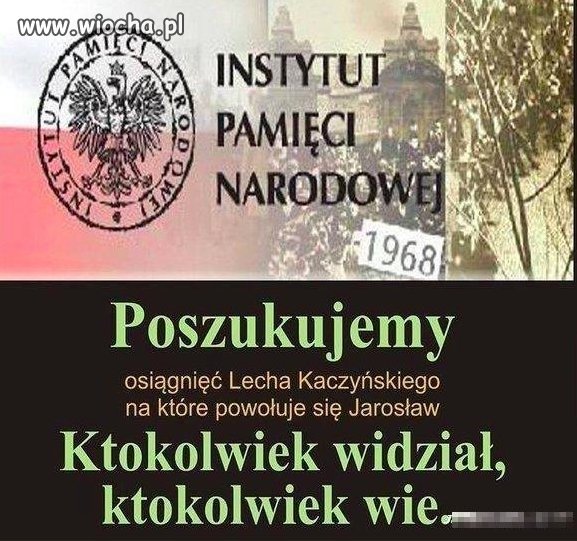 Przewidziana duża nagroda 