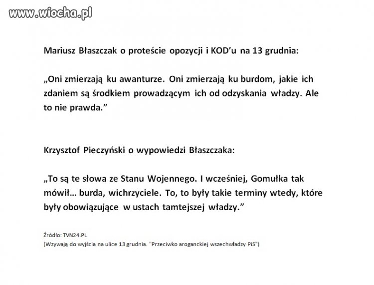 Teraz zaczniecie nam wmawiać, 