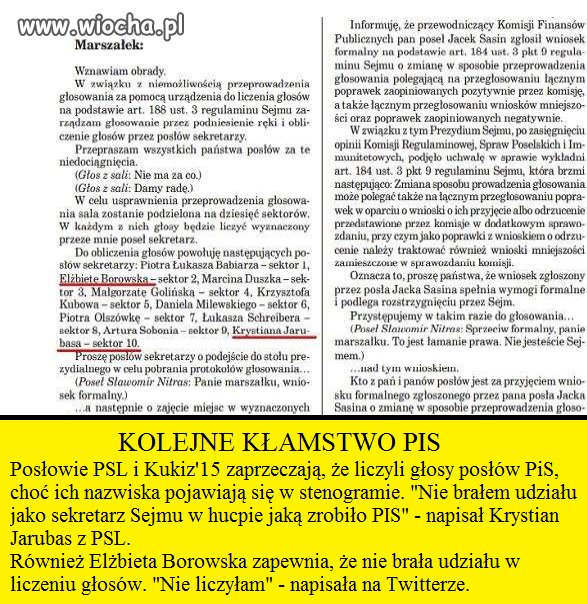 Chyba PIS będzie musiało